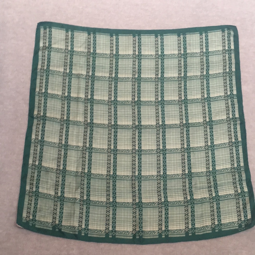 Desco Silk Hand Rolled and Stitched Square Made in Japan